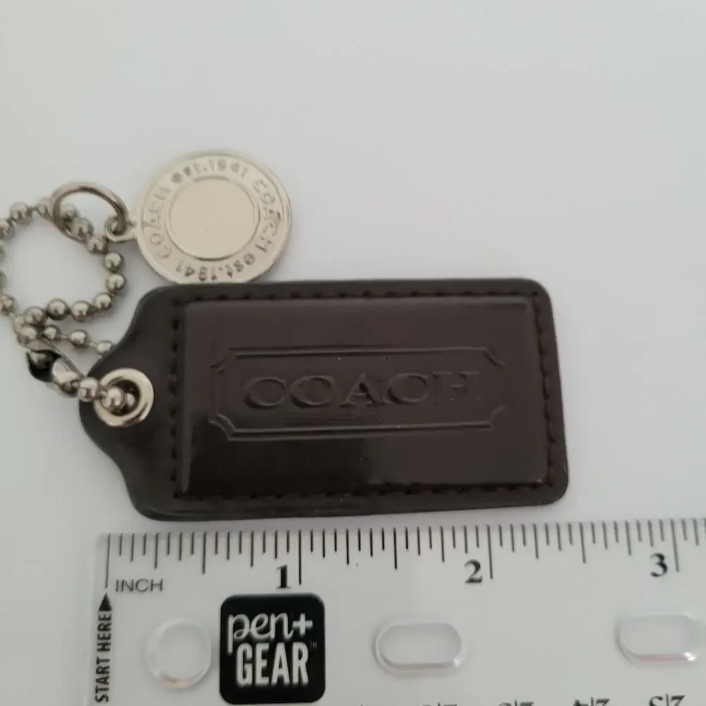 Coach hang tag
